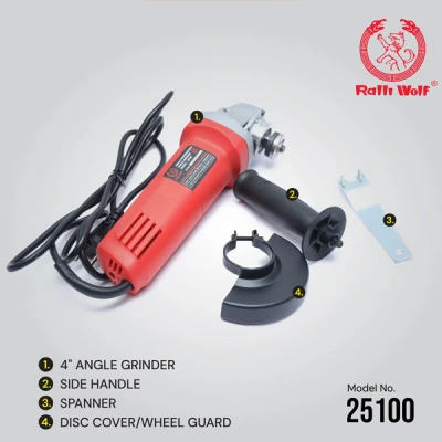 Ralli Wolf 100mm Angle Grinder 25100