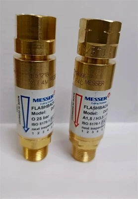 FLASHBACK ARRESTOR SRT (REGULATOR END SET) - MESSER