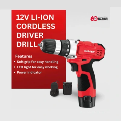 Ralli Wolf Driver Drill RCD12V