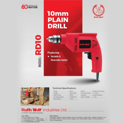 Ralli Wolf Rotary Drill RED10
