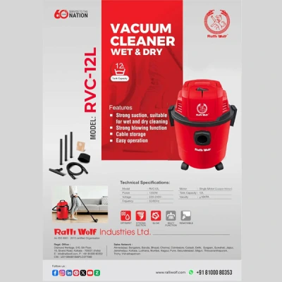 Ralli Wolf Vacuum Cleaner RVC-12L