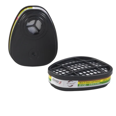 Res Protek 8106 Multi Gases & Vapours Twin Filter A1B1E1K1 Udyogi