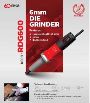 Ralli Wolf Die Grinder RDG600