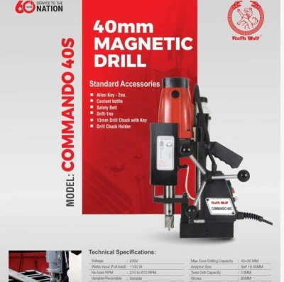 Ralli Wolf Magnetic Core Drill COMMANDO 40S