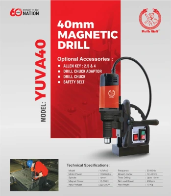 Ralli Wolf Magnetic Core Drill YUVA 40